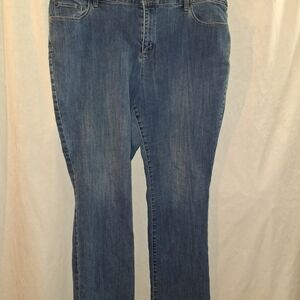 CJ Banks Medium Blue Denim Pants